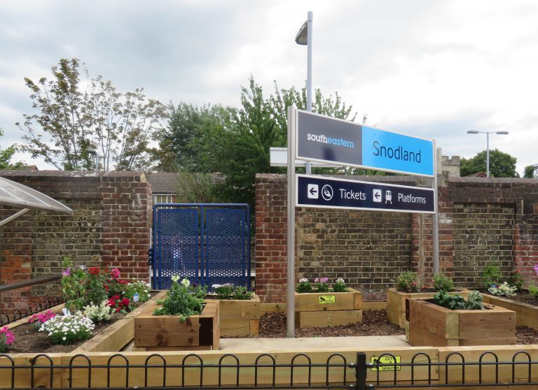 Snodland station garden 2019