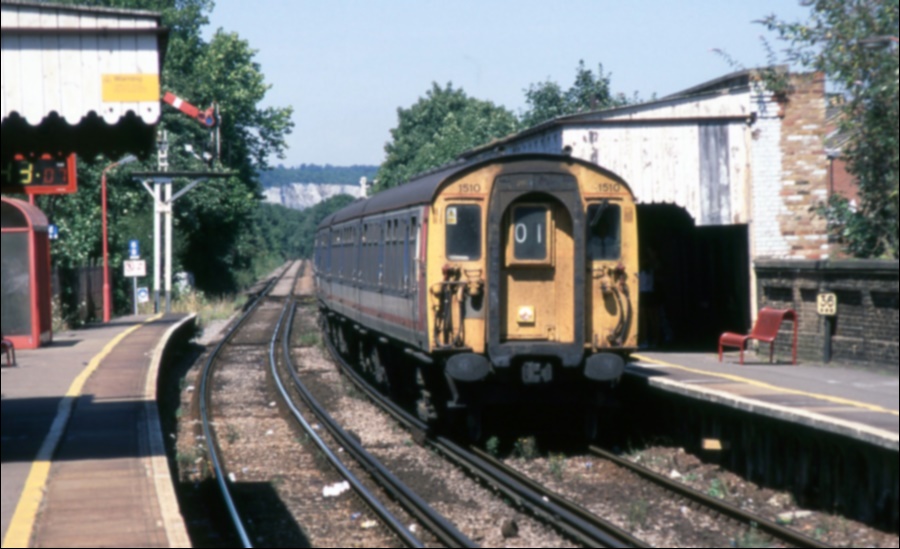 British Rail Snodland Station Kent 1972 Rail Photo