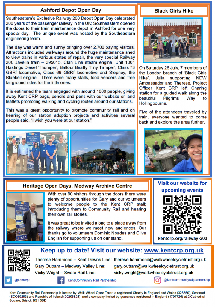 Screenshot page 3 of Autumn 2025 newsletter