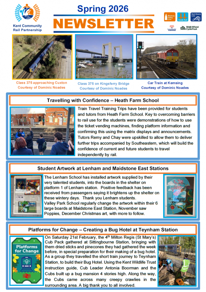 Spring Newsletter, page 1