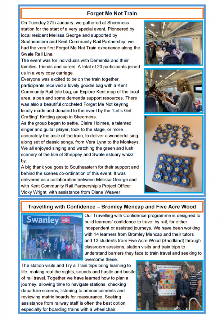 Spring newsletter, page 2