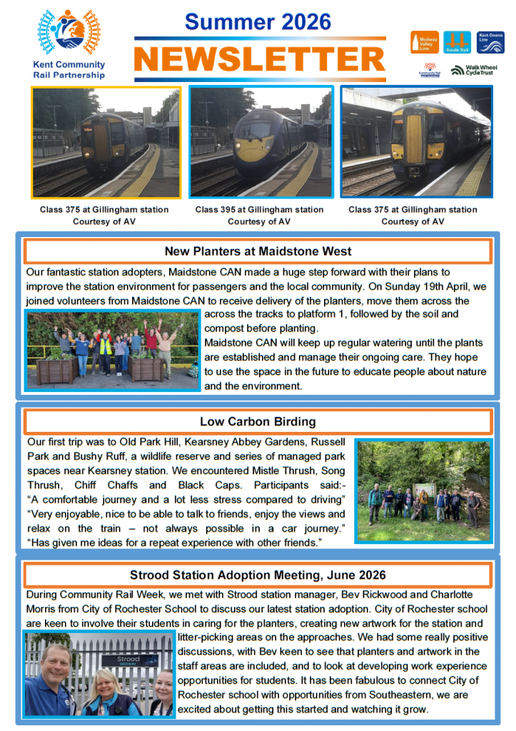 Summer 2026 newsletter page 1
