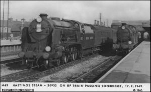 Tonbridge Station 1949