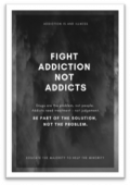 addiction poster